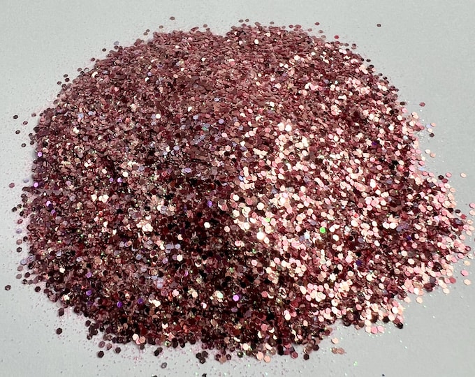 CLEARANCE - Rose Glitter Mix - Available in 1,2, or 4 oz