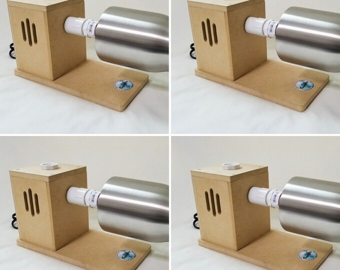 Set of 4 Single Cup Turners with drying rack - Cuptisserie - One Cup Turner for Making Glitter Epoxy Tumblers