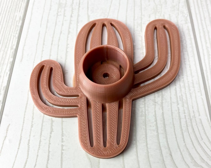 JUNE CLEARANCE Cactus Single Cup drying rack for glitter tumbler making / cup turner