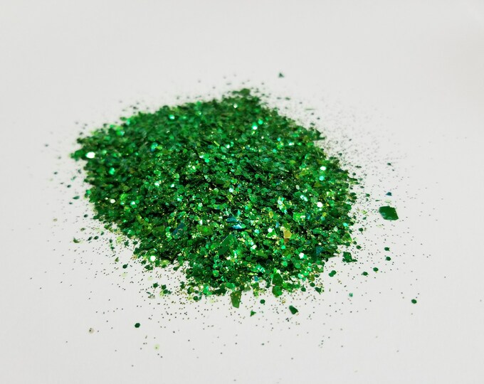 Jolly Green Custom Glitter Mix - Available in 1,2, or 4 oz