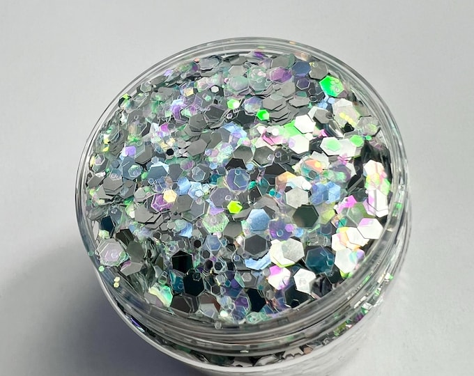 CLEARANCE - Frosty Glitter Mix - Available in 2 oz