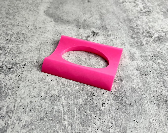 Compact Cup Cradle - 3D Printed Cup Cradle - Neon Pink