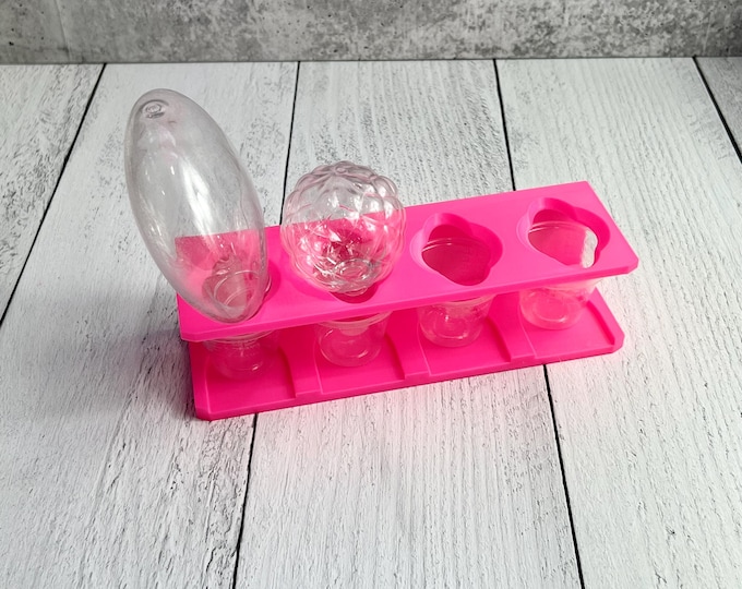 Ornament Cradle Drip Station - Christmas - Hot Pink