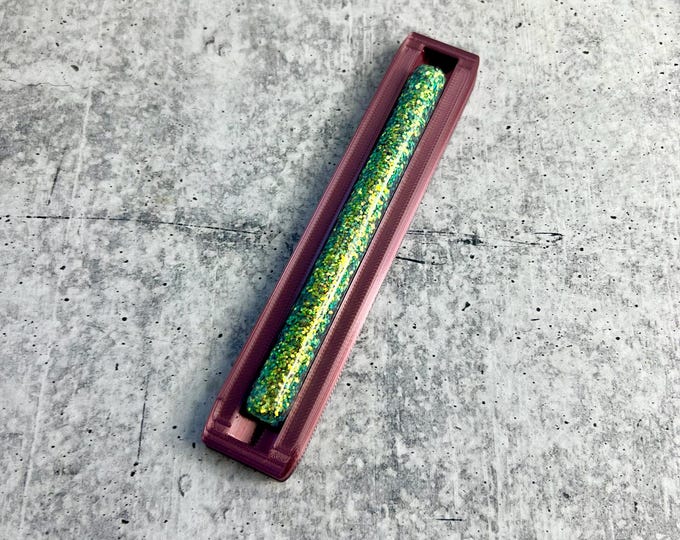 READ DESCRIPTION - Epoxy Pen Cradle - Glitter Pen Cradle- Scratch and Dent Sale