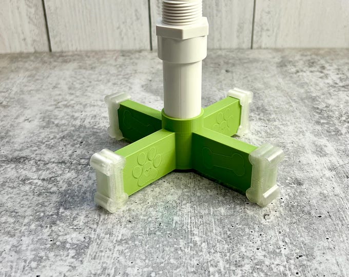 Dog Bowl Insert - 32 oz Hoggie Doggie - Cup Turner Accessory - Green