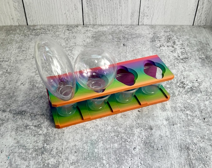 Ornament Cradle Drip Station - Christmas - Rainbow