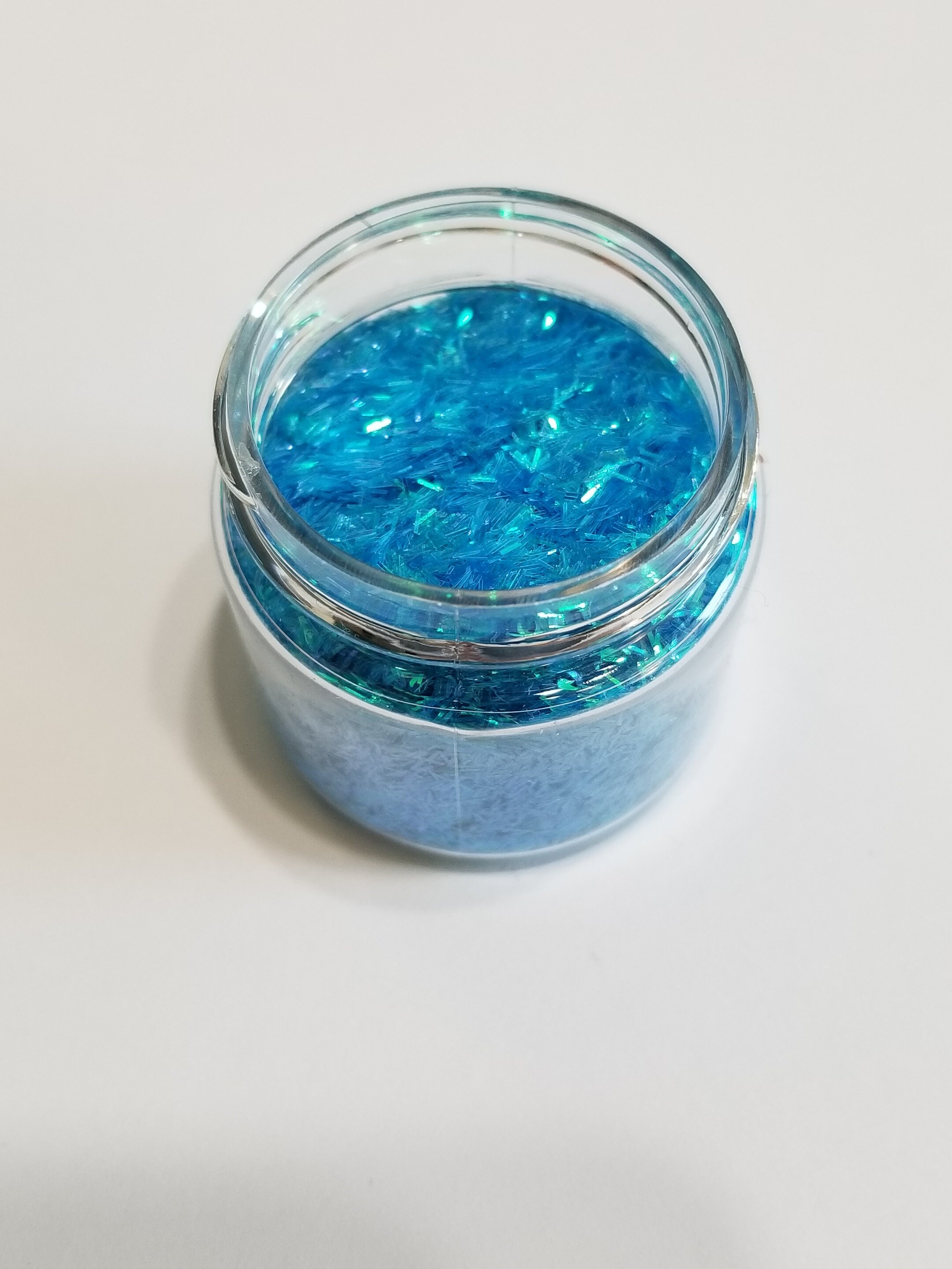 Blue Tinsel Glitter 1/2, 1 oz