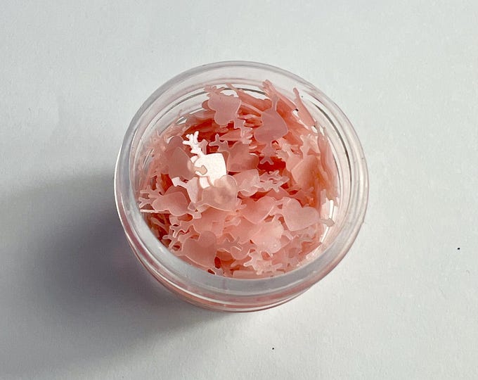 CLEARANCE - Heart Glitter Mix - Available in 1/2 oz - Valentines Day