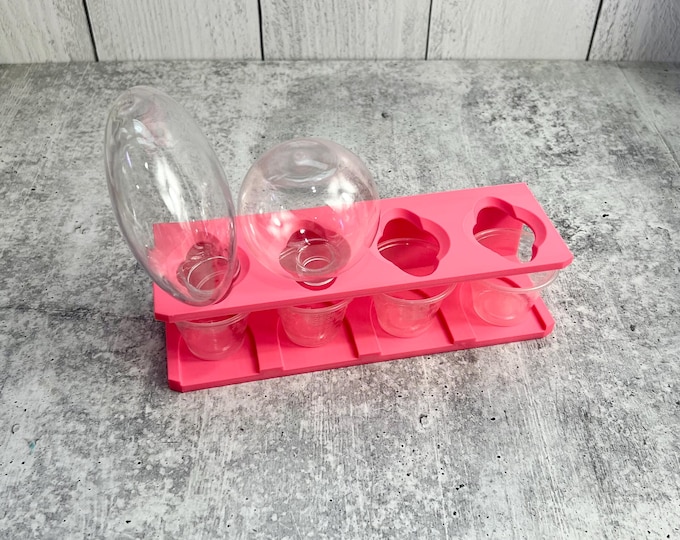 Ornament Cradle Drip Station - Christmas - Pink