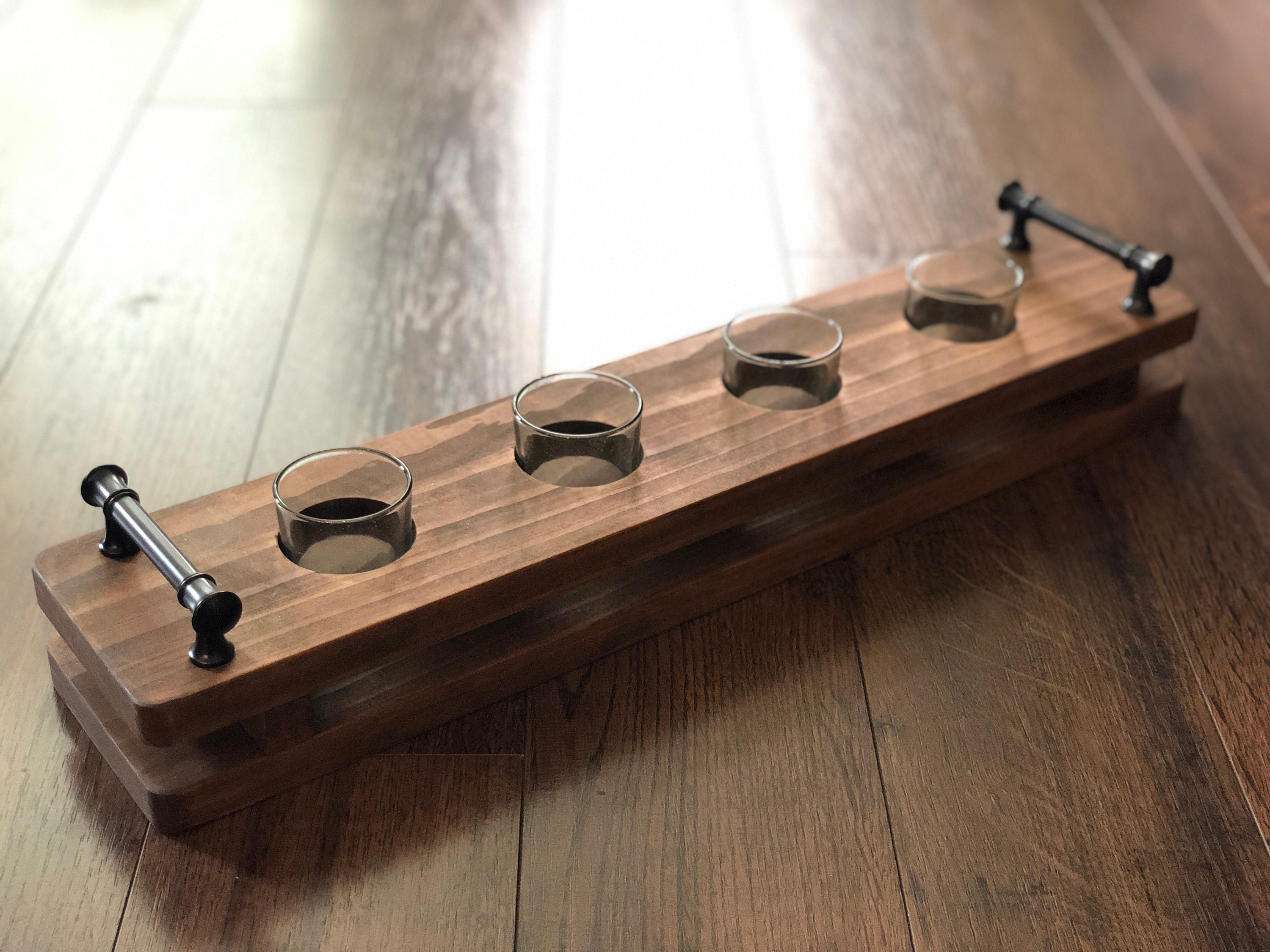 Wood Candle Holder, Table Candle Holder, Table Centerpiece, Mantle