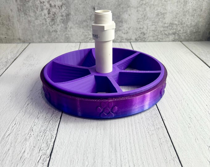 Dog Bowl Insert - 64 oz Hoggie Doggie - Cup Turner Accessory - Purple