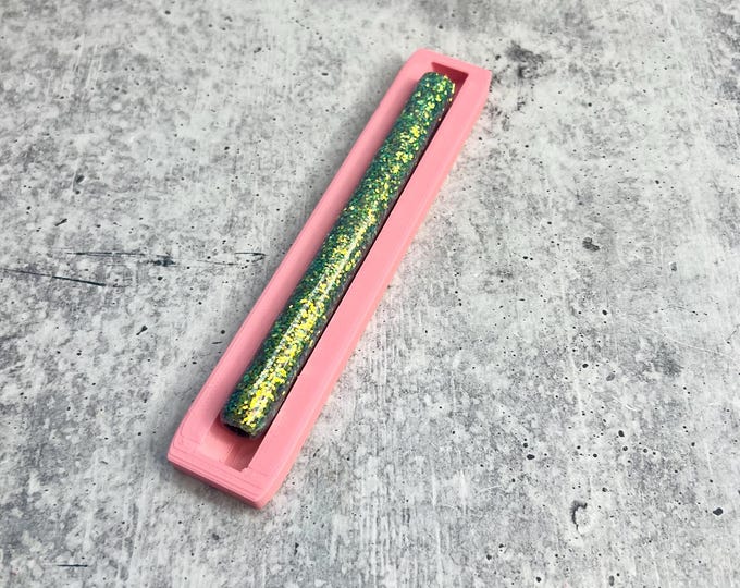 Epoxy Pen Cradle - Glitter Pen Cradle - Pink