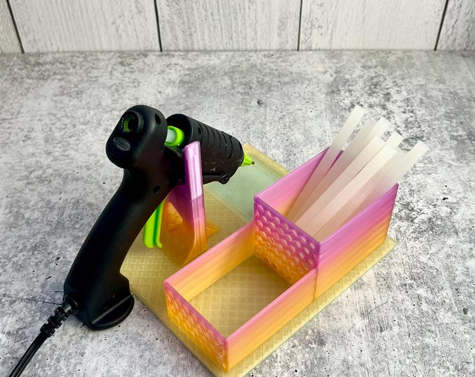 Small /  Mini Glue Gun Holder - Craft Organizer