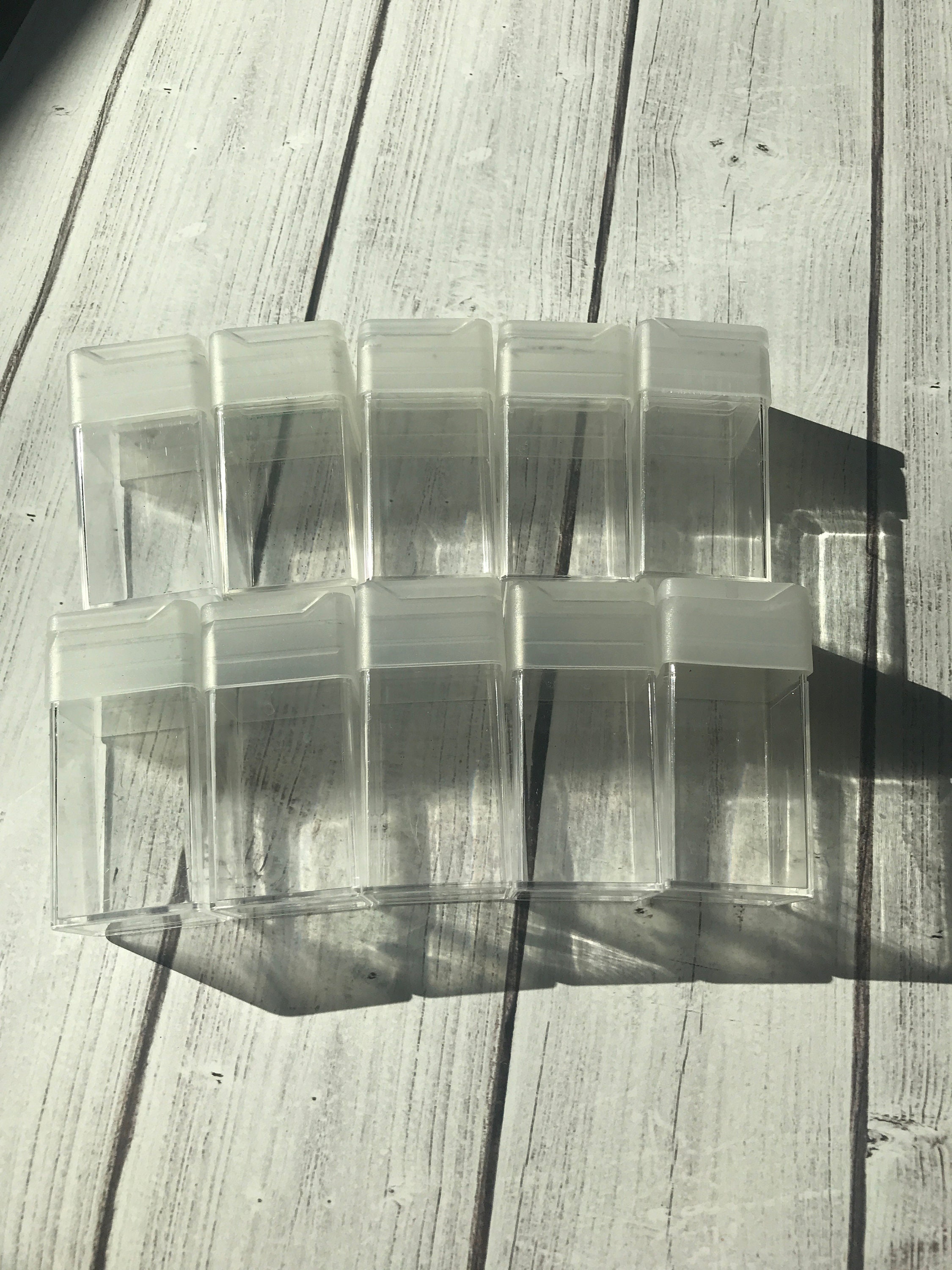 10 Empty glitter shakers 1.5oz each