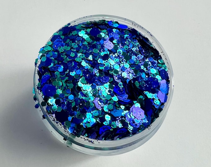 CLEARANCE - Blues Glitter Mix - Available 1 oz