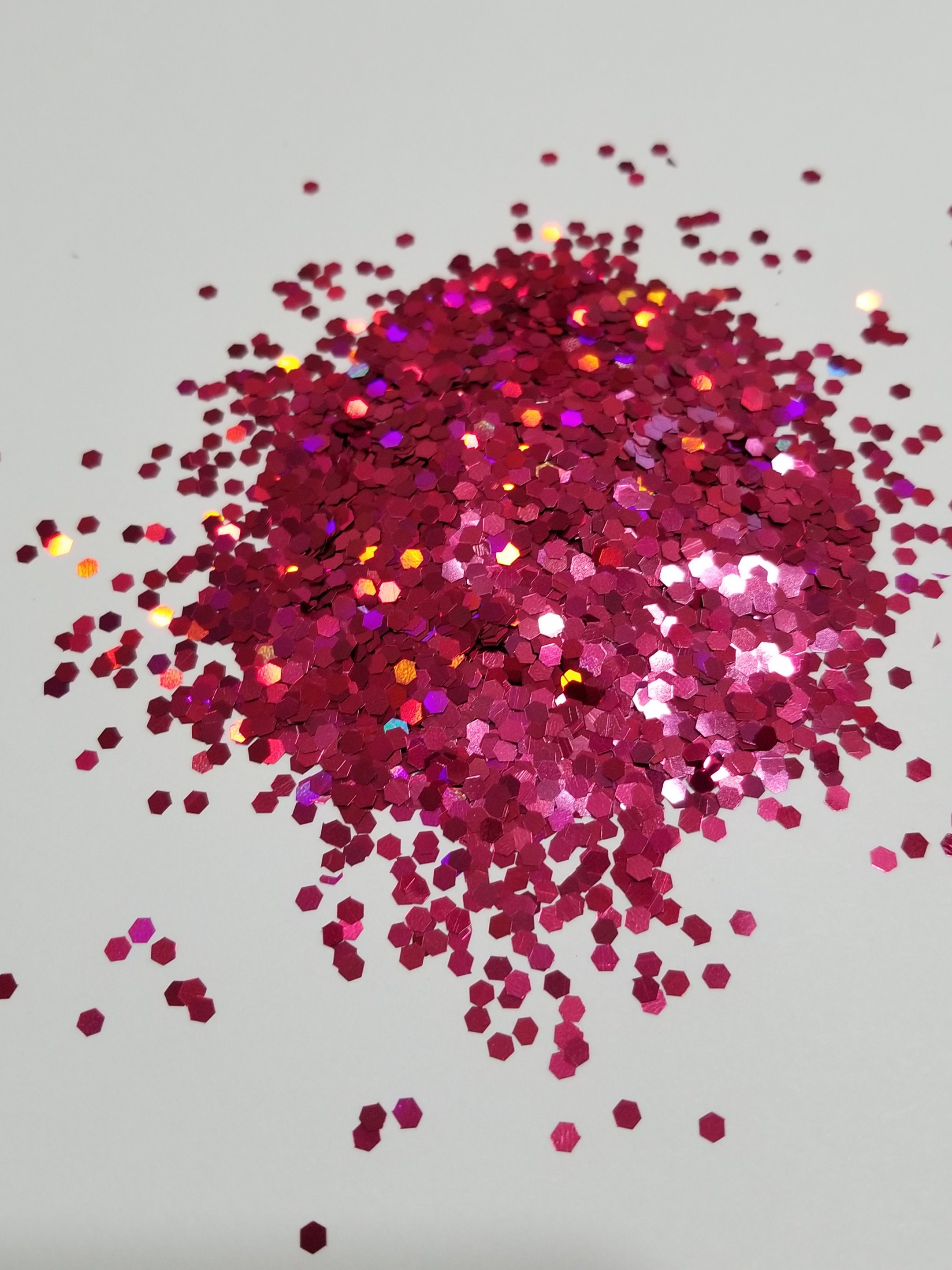 Chunky Pink Custom Glitter Mix Available in 1,2, or 4 oz Polyester, Solvent Resistant