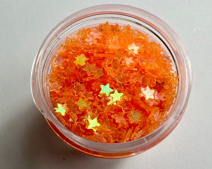 JUNE CLEARANCE - Star Glitter Mix - Available in 1/2 oz, 1 oz