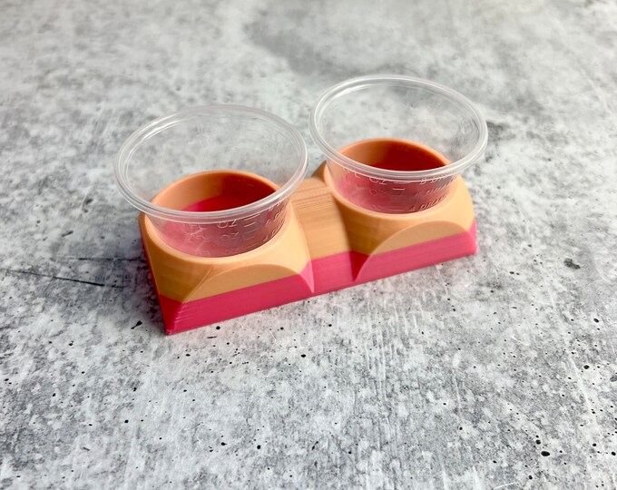Mixing Cup Holder - 1 oz (30ml) - 2 Count -