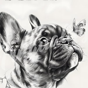French Bulldog JPG, Puppy Clipart - Printable Clipart, High Quality JPG Download, Frenchie
