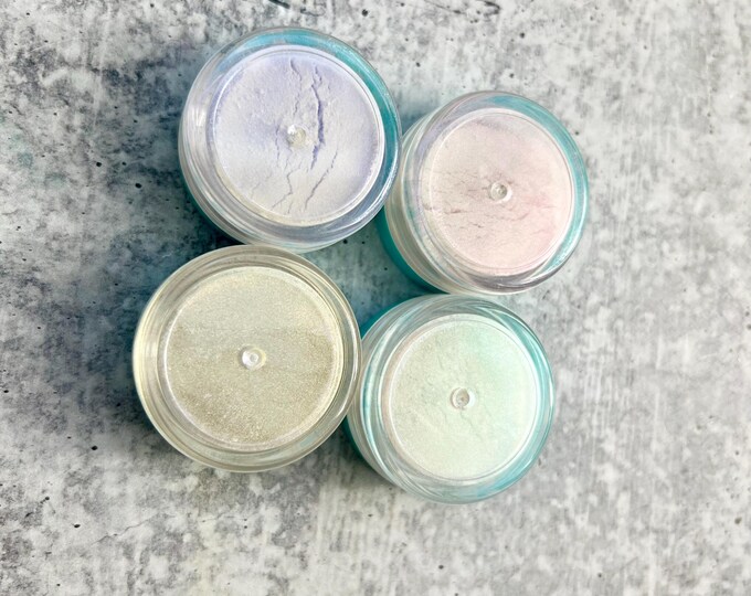 Set of 4 Mica Powders - 10 gram jars - E