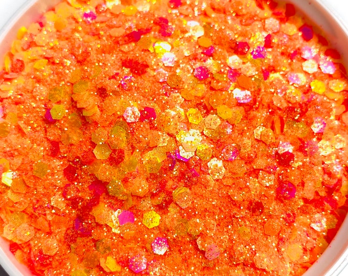 CLEARANCE - Over The Rainbow Glitter Mix - Available in 4 oz