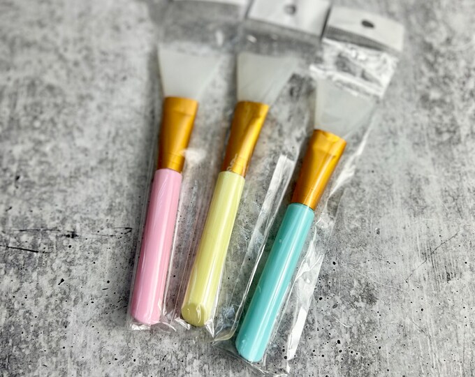3 Silicone Brushes: Reusable Epoxy/Mod Podge Tool
