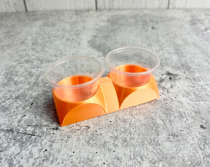 READ DESCRIPTION - Mixing Cup Holder - 1 oz (30ml) - 2 Count- Scratch and Dent Sale