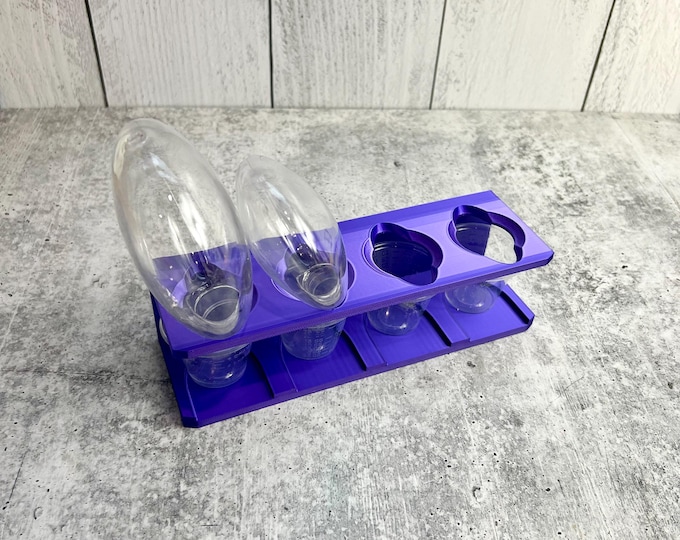 Ornament Cradle Drip Station - Christmas - purple