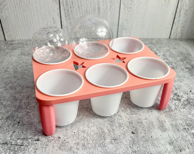 Ornament Cradle Drip Station - Christmas - Pink