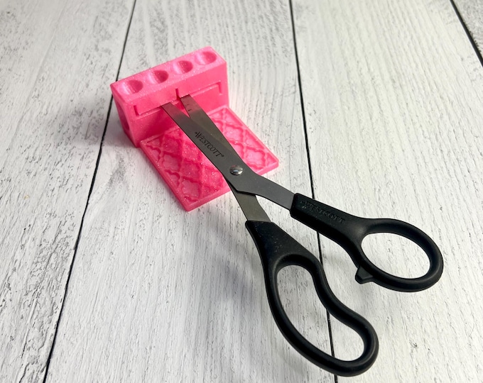 UV Adapter for Scissors - Glitter Scissor Adapter - Trauma Scissors - Pink