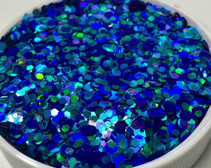 CLEARANCE - Sea Sparkle Custom Glitter Mix -  2 oz, 4 oz