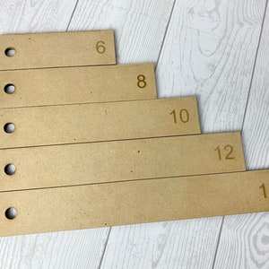 CLEARANCE SALE - Ribbon Tail Ruler - Wreath Making, Ribbon Ruler