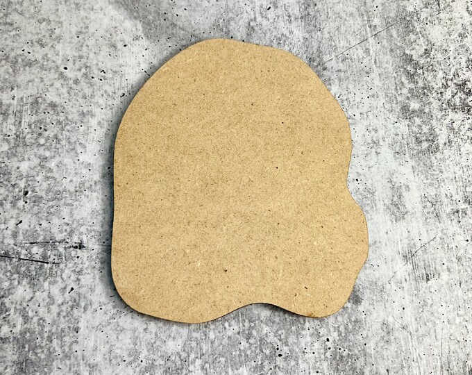 Geode Blank for acrylic pouring or resin art - 1/4" MDF