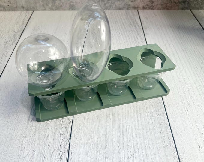 Ornament Cradle Drip Station - Christmas - green