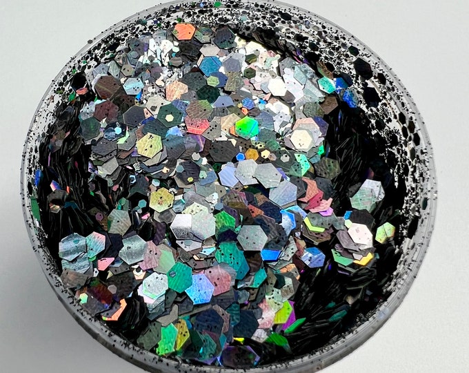 JUNE CLEARANCE -  Carbon Glitter Mix - 2 oz