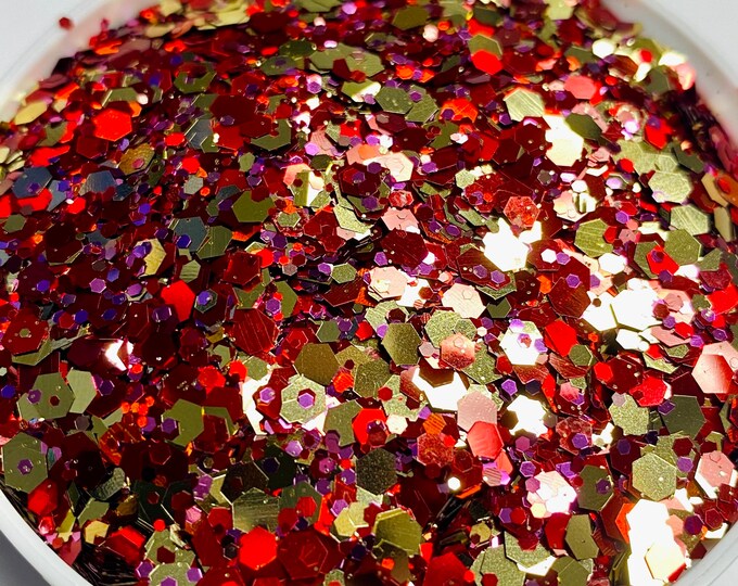 Merry & Bright Glitter Mix - Available in 1,2, or 4 oz