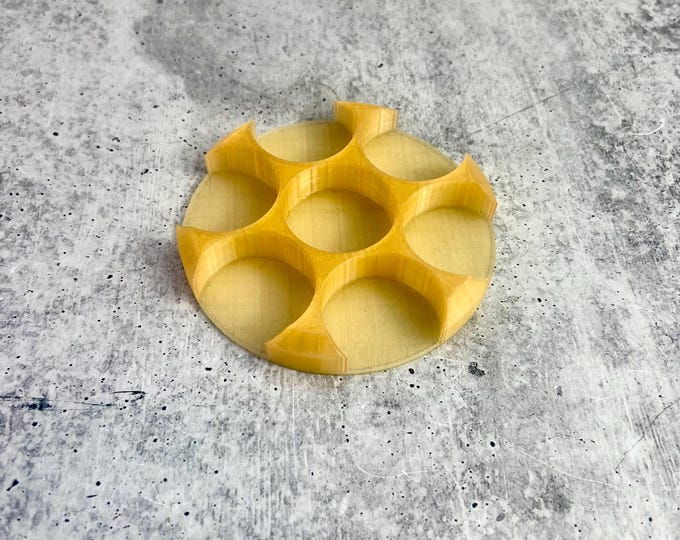 3D Printed Paint Bottle Holder - Holds Seven 2 oz Paint Bottles -