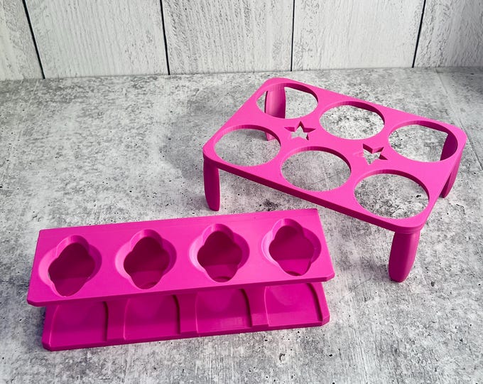 BUNDLE DEAL - Ornament Cradle Drip Station - Christmas - Pink