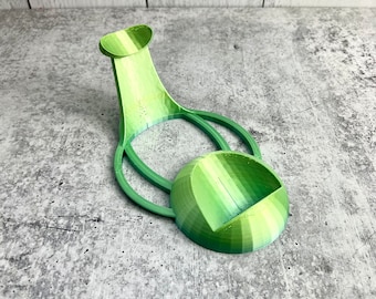 READ DESCRIPTION - Compact Cup Cradle - 3D Printed Cup Cradle - Green