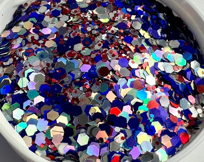 CLEARANCE - Independence Glitter Mix -