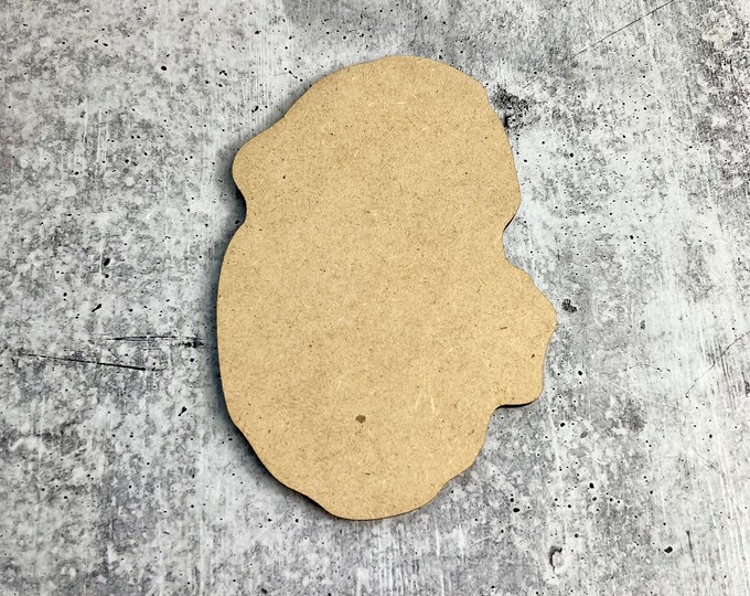 Geode Blank for acrylic pouring or resin art - 1/4" MDF
