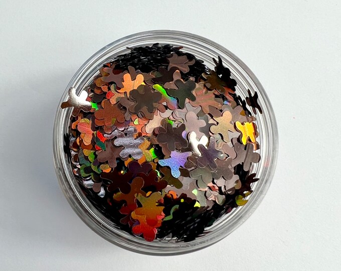 JUNE CLEARANCE - Gingerbread Man Glitter Mix - 1 oz