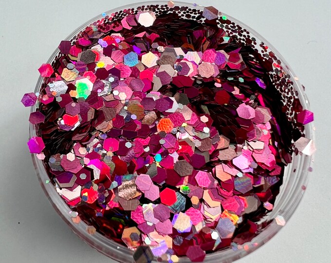 JULY CLEARANCE - Blushing Glitter Mix - 1 oz