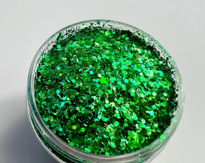 CLEARANCE - Evergreen Glitter Mix - Available in 2 oz