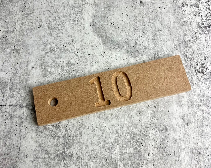 JUNE CLEARANCE - 10 Inch Ribbon Tail Ruler - Wreath Making, Ribbon Ruler