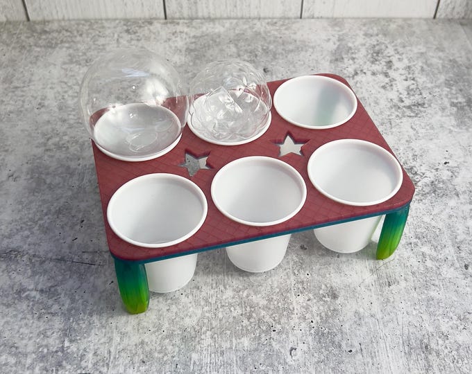 Ornament Cradle Drip Station - Christmas