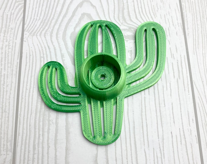 JUNE CLEARANCE Cactus Single Cup drying rack for glitter tumbler making / cup turner