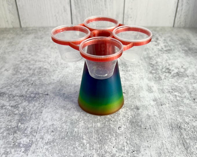 Mixing Cup Holder - 1 oz (30ml) - 4 Count -