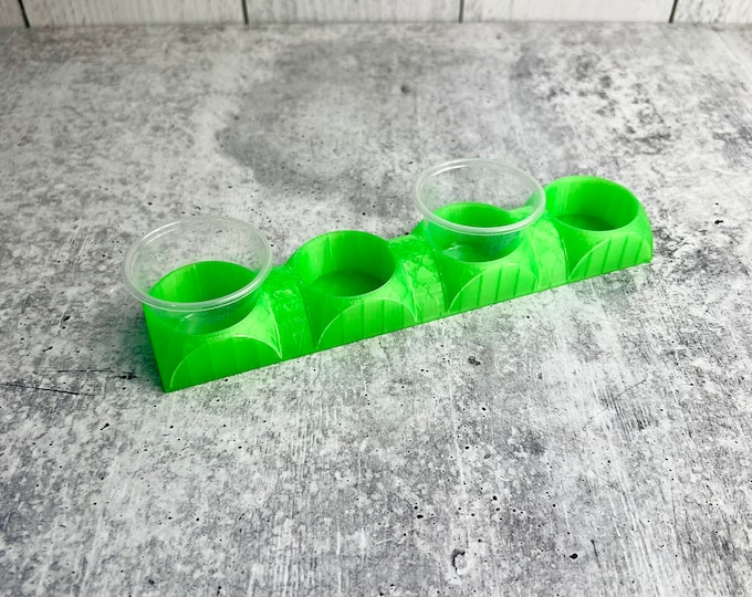 Mixing Cup Holder - 1 oz (30ml) - Holds 4 Cups