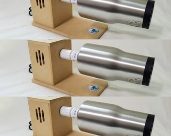 DEAL - Three Single Cup Turners with drying rack - 5-6 rpm motor - One Cup Turner for Making Glitter Epoxy Tumblers